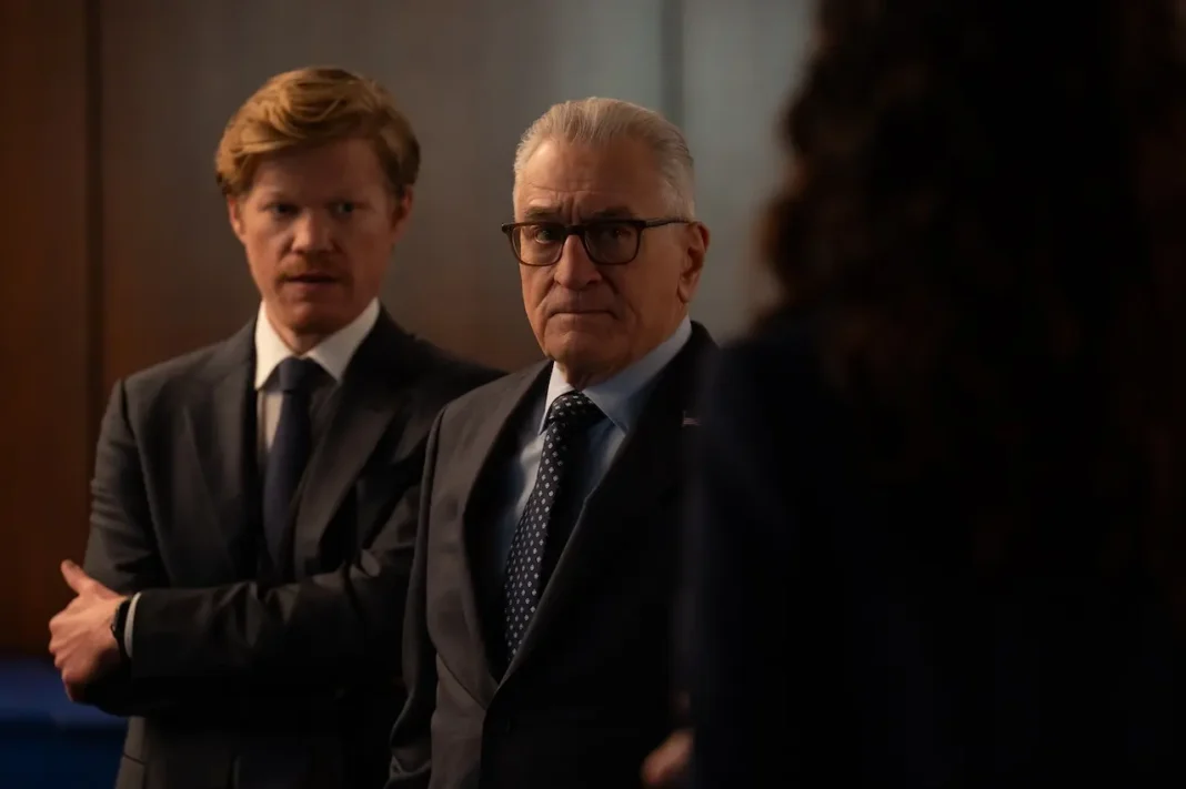 Jesse Plemons e Robert De Niro in Zero Day Jesse Plemons e Robert De Niro in Zero Day