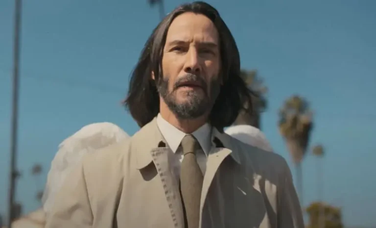 Keanu Reeves cerca di essere un angelo migliore nel trailer di Good Fortune Keanu Reeves cerca di essere un angelo migliore nel trailer di Good Fortune