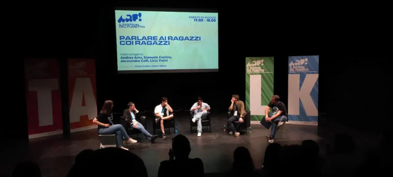 Parlare ai ragazzi coi ragazzi: il talk dell&rsquo;ARF! Festival con Andrea Arru, Samuele Carrino, Alessandro Celli e Licia Troisi