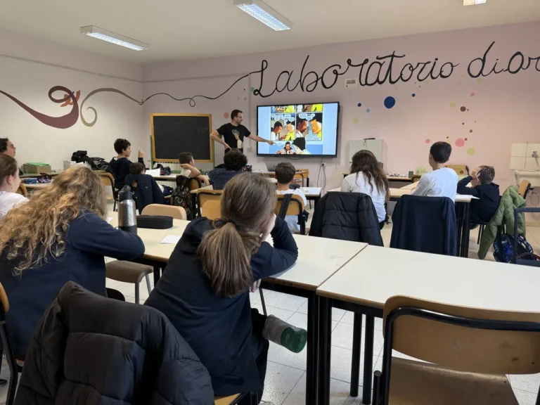 Dalla pagina allo schermo: gli studenti di Latina a scuola tra cinema e fumetti!