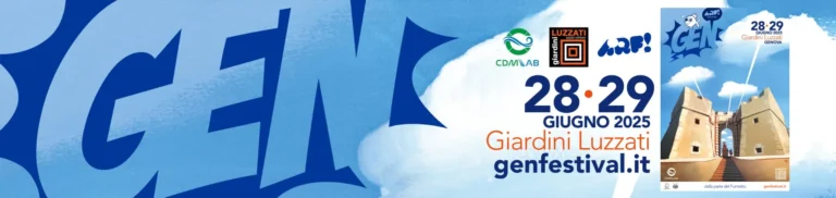 GEN &ndash; dalla parte del Fumetto, la seconda edizione il 28 e 29 giugno ai Giardini Luzzati