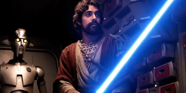 Eman Esfandi &egrave; fantastico mentre mostra il suo allenamento con la spada laser per la seconda stagione di Ahsoka.