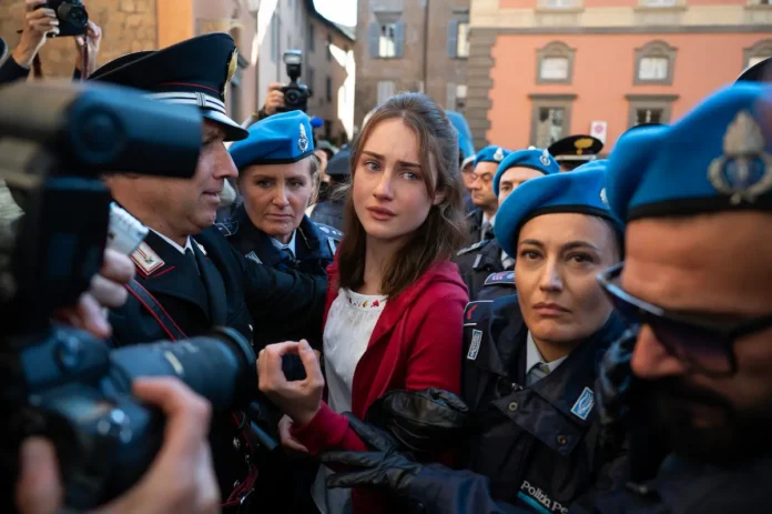 Grace Van Patten in The Twisted Tale of Amanda Knox Grace Van Patten in The Twisted Tale of Amanda Knox