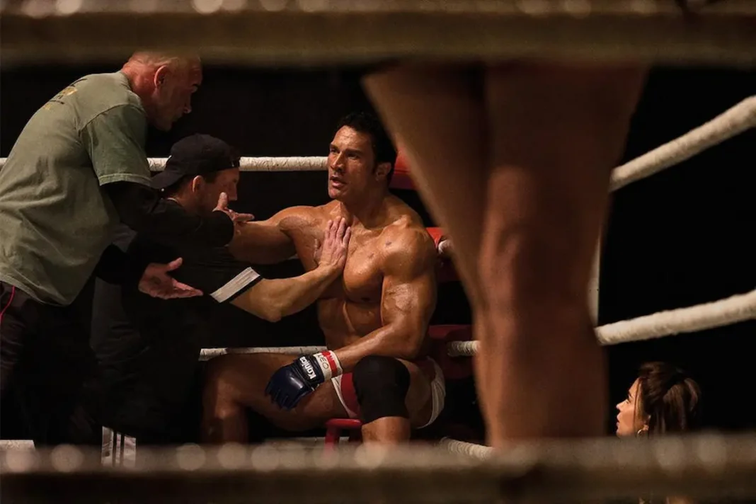 Dwayne Johnson in The Smashing Machine Dwayne Johnson in The Smashing Machine