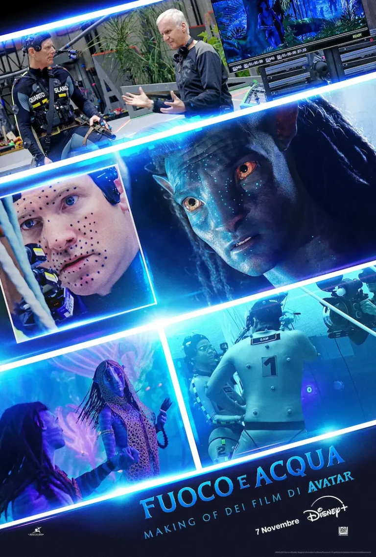 Fuoco e Acqua: Making of dei film di Avatar dal 7 novembre su Disney+, ecco il trailer