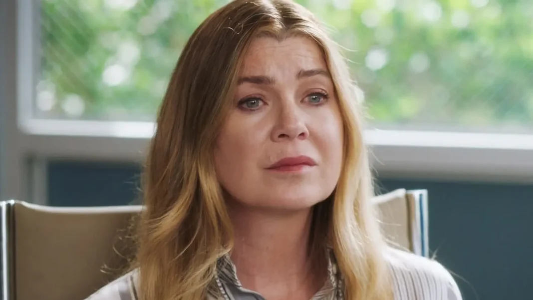 ellen- pompeo meredith in grey-s-anatomy-season-21-episode-18-1 Grey's Anatomy