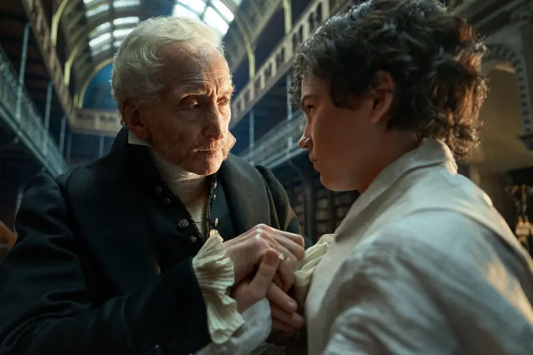 Charles Dance e Christian Convery in Frankenstein.