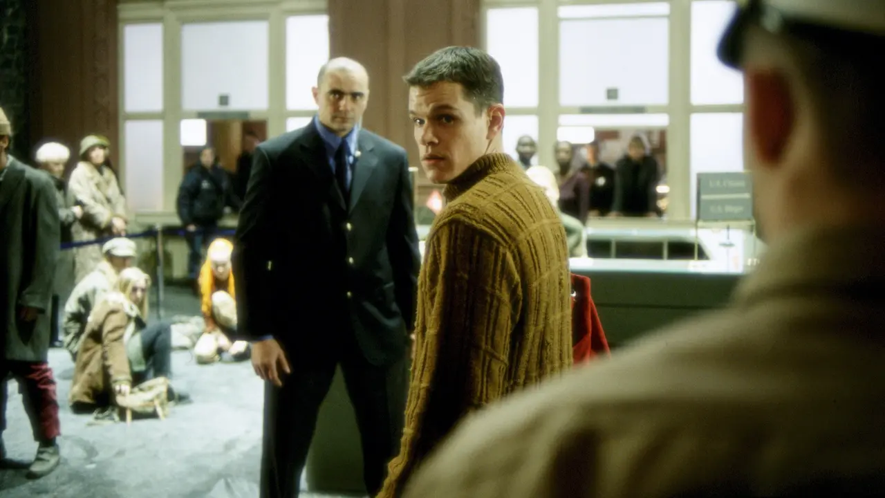 Matt Damon in The Bourne Identity