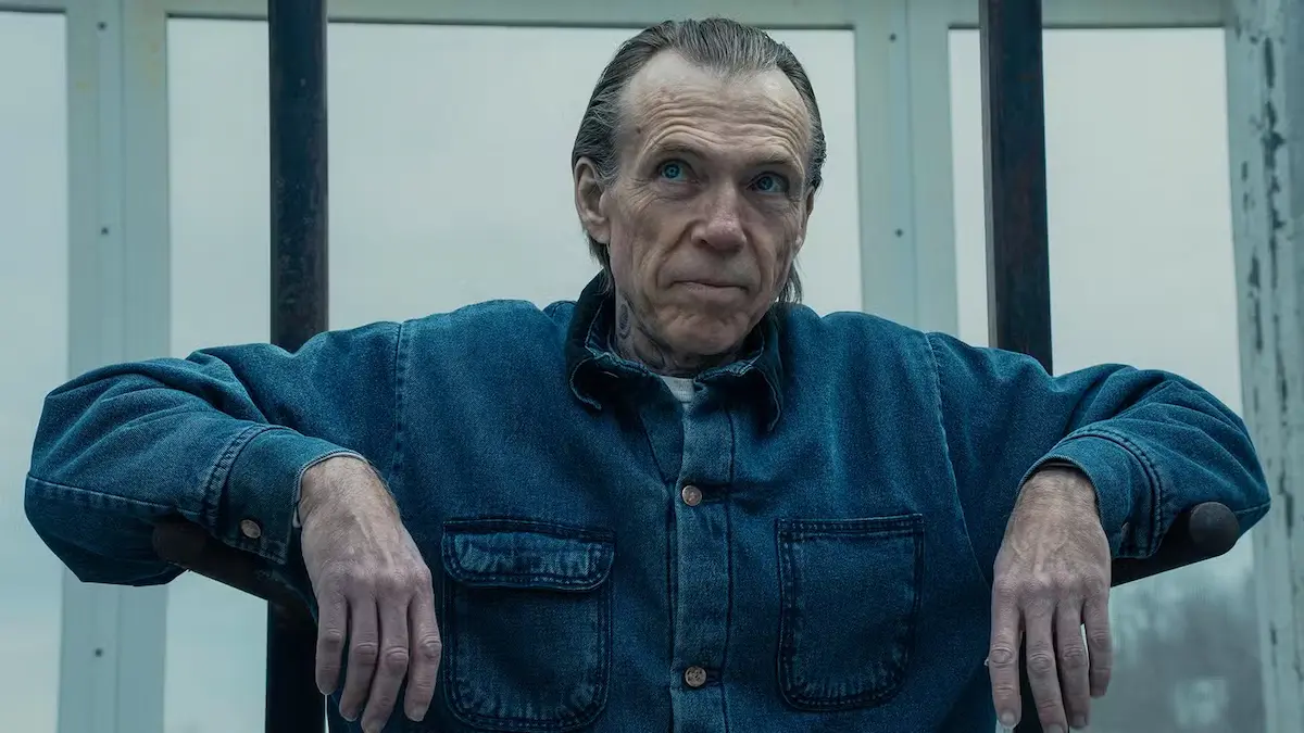richard brake nel ruolo di merle callahan in Mayor of kingstown 4