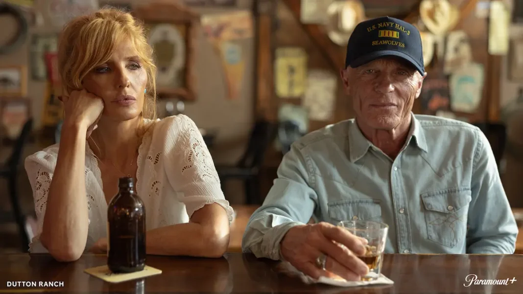 Kelly Reilly e Ed Harris in Dutton Ranch spin-off yellostone Kelly Reilly e Ed Harris in Dutton Ranch spin-off yellostone