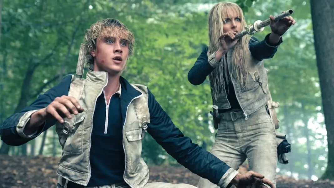 haymitch e maysilee in Hunger Games – L'alba sulla mietitura