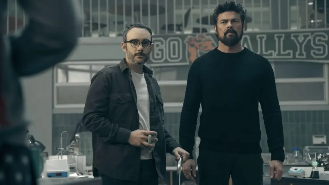 omid-ahtabi-karl-urban-the-boys-stagione-5-episodio-2 the boys stagione 5