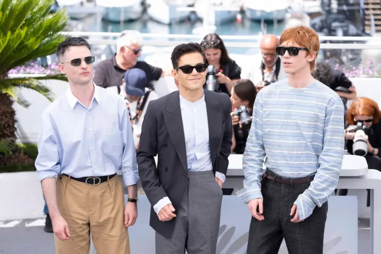 Cannes 79, photocall: Franco Nero, Marion Cotillard, Rami Malek e Tom Sturridge