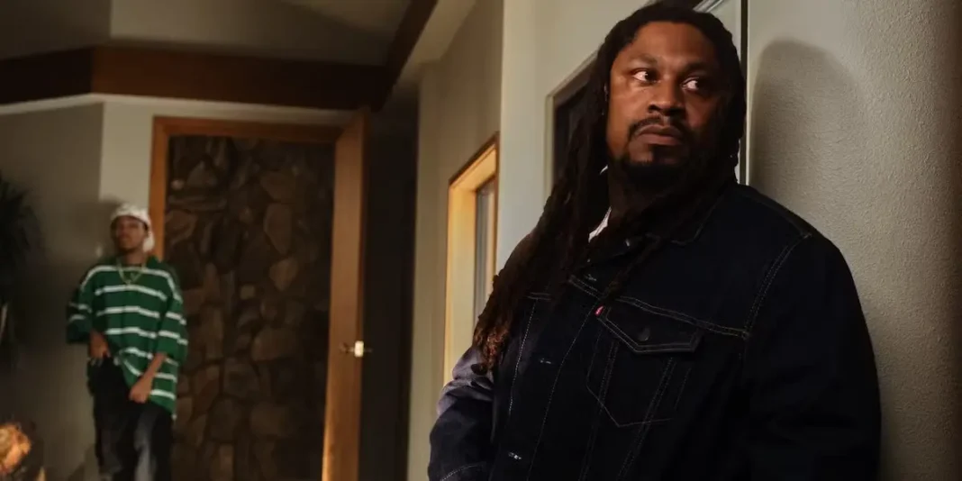 Marshawn Lynch nel ruolo di G in Euphoria 3