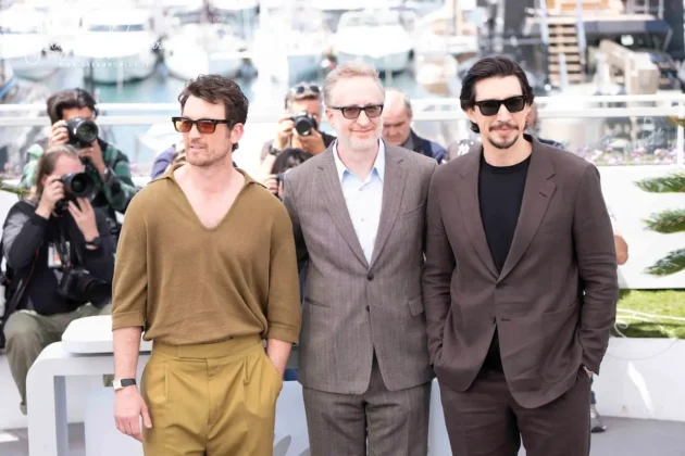 Miles Teller, James Gray e Adam Driver al Festival di Cannes 2026