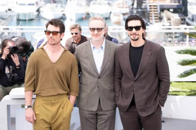 Miles Teller, James Gray e Adam Driver al Festival di Cannes 2026