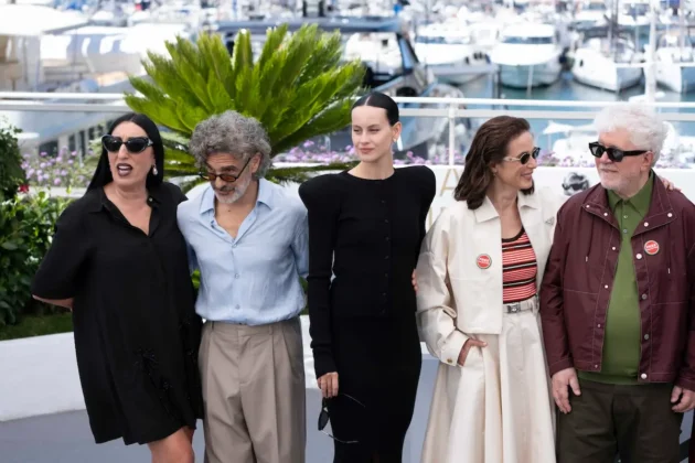 Rossy De Palma, Leonardo Sbaraglia, Milena Smit,Aitana Sanchez-Gijon e Pedro Almodovar al Festival di Cannes 2026