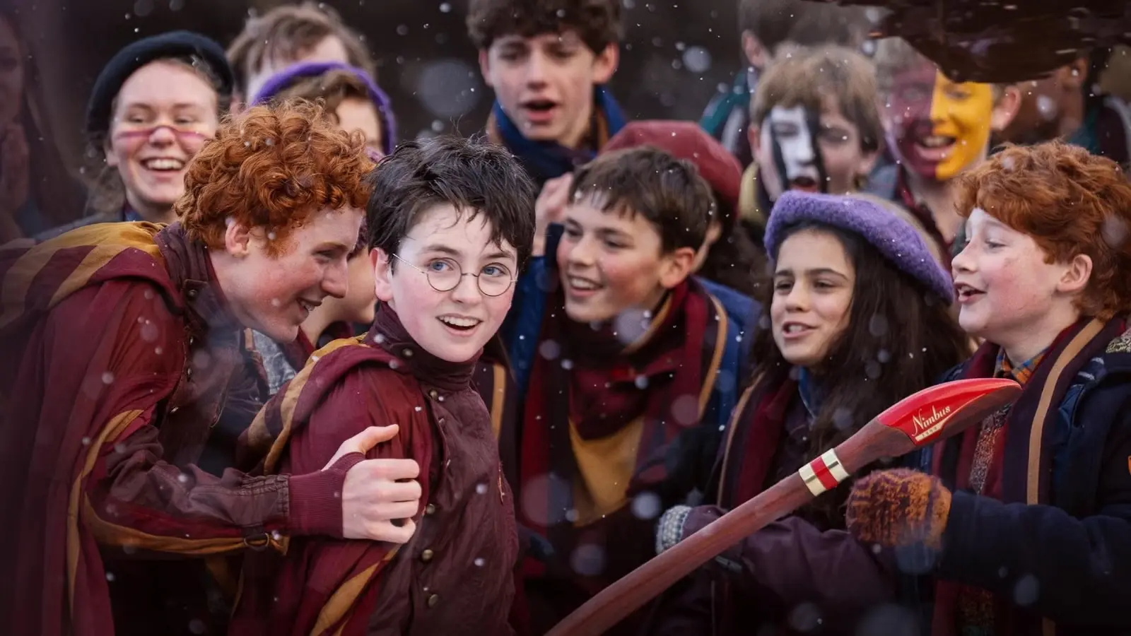 La squadra Grifondoro nella serie di Harry Potter HBO