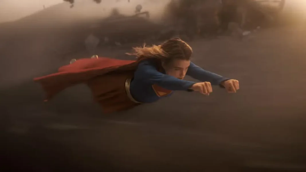 Milly alcock in volo come Supergirl Milly alcock in volo come Supergirl