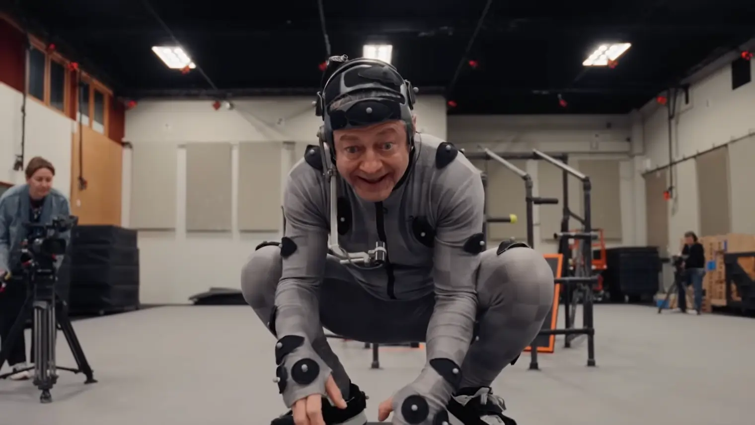 Andy Serkis gira Il Signore degli Anelli: The Hunt for Gollum