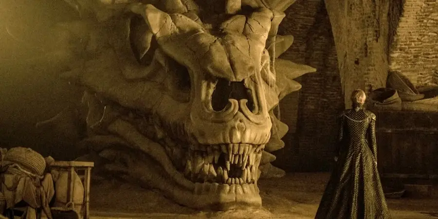 Balerion-teschio House of the dragon Balerion