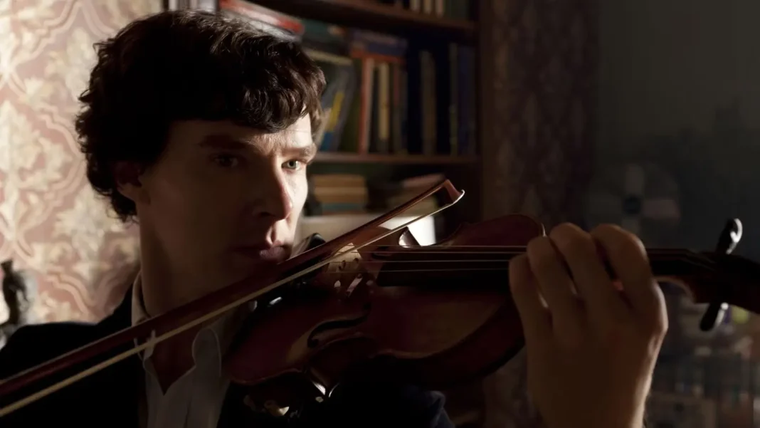 Benedict Cumberbatch nei panni di Sherlock Benedict Cumberbatch nei panni di Sherlock