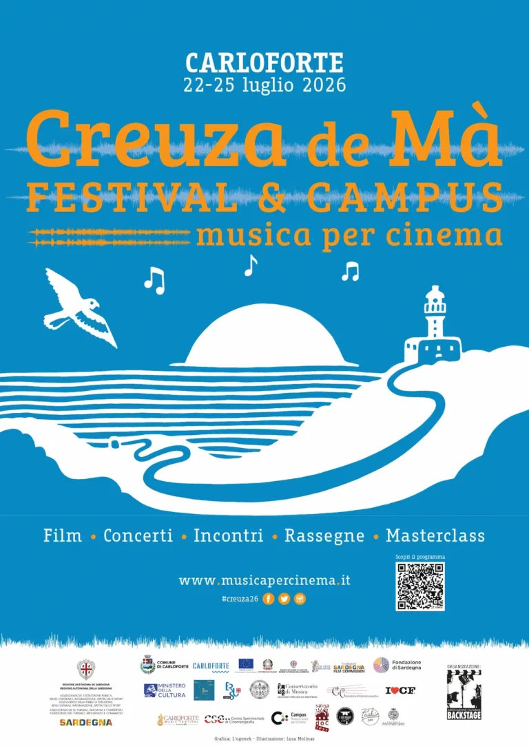 Creuza de M&agrave; &ndash; Musica per Cinema, dal 22 al 25 luglio al via la ventesima edizione