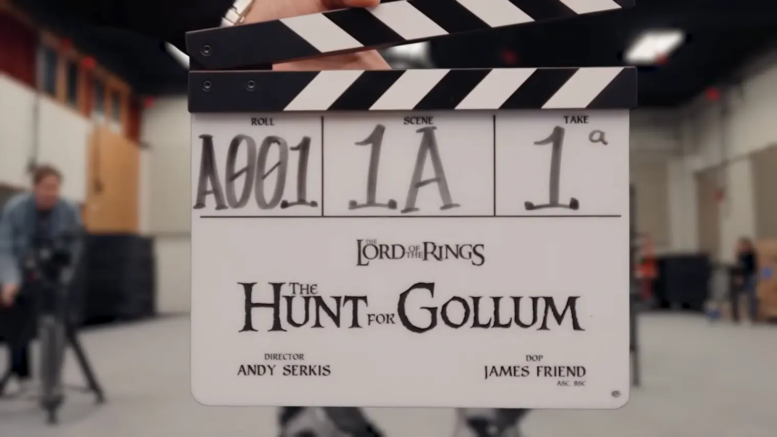 Il Signore degli Anelli: The Hunt for Gollum ciak