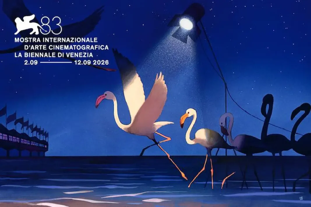 Venezia 83 - poster Manuele Fior Venezia 83 - poster Manuele Fior