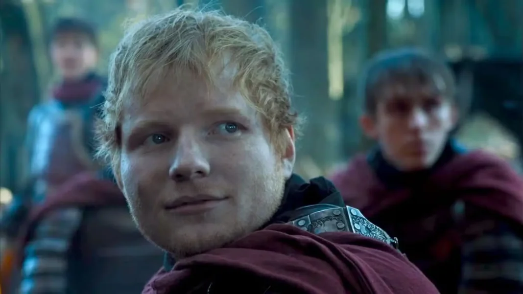 Ed Sheeran in game of thrones
