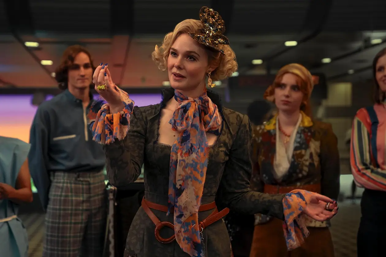 Elle Fanning e Benjamin Lucca in Hunger Games- L'alba sulla mietitura (2026)