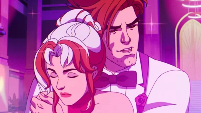 Gambit e Rogue in X-Men 97 stagione 2 episodio 8 Gambit e Rogue in X-Men 97 stagione 2 episodio 8