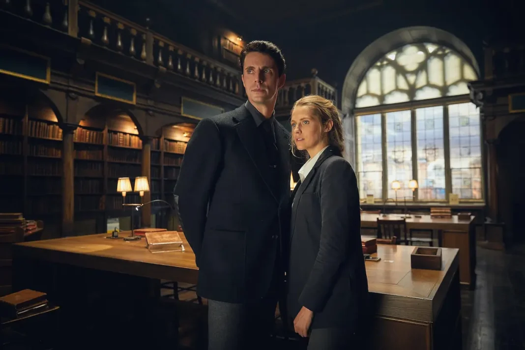 Matthew Goode e Teresa Palmer in A Discovery of Witches (2018) Matthew Goode e Teresa Palmer in A Discovery of Witches (2018)