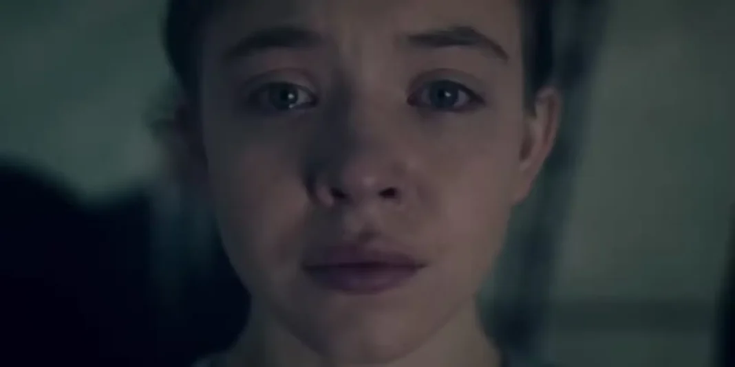 Sydney Sweeney in The Handmaid's Tale Sydney Sweeney in The Handmaid's Tale