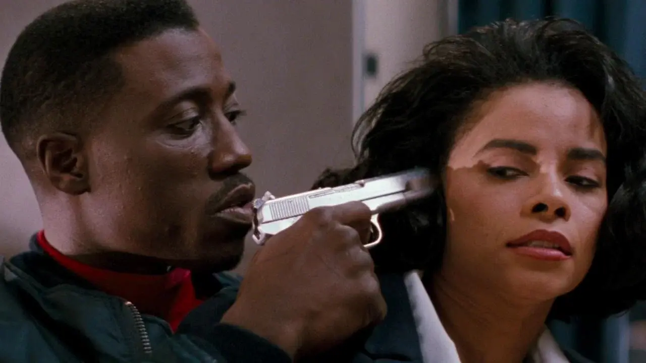 Wesley Snipes nel film Passenger 57 - Terrore ad alta quota