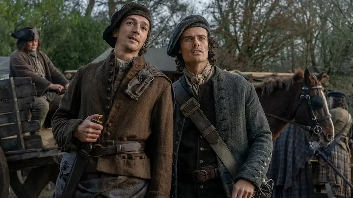 murtagh fitzgibbons e brian fraser in Outlander: blood of my blood