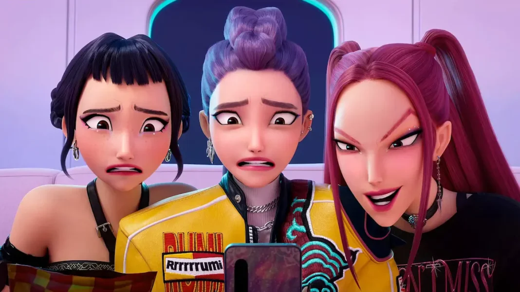 rumi e zoey in KPop Demon Hunters rumi e zoey in KPop Demon Hunters