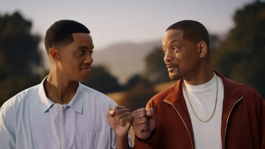 will-smith-fist-pumping-his-bel-air-counterpart-in-series-finale Bel-Air