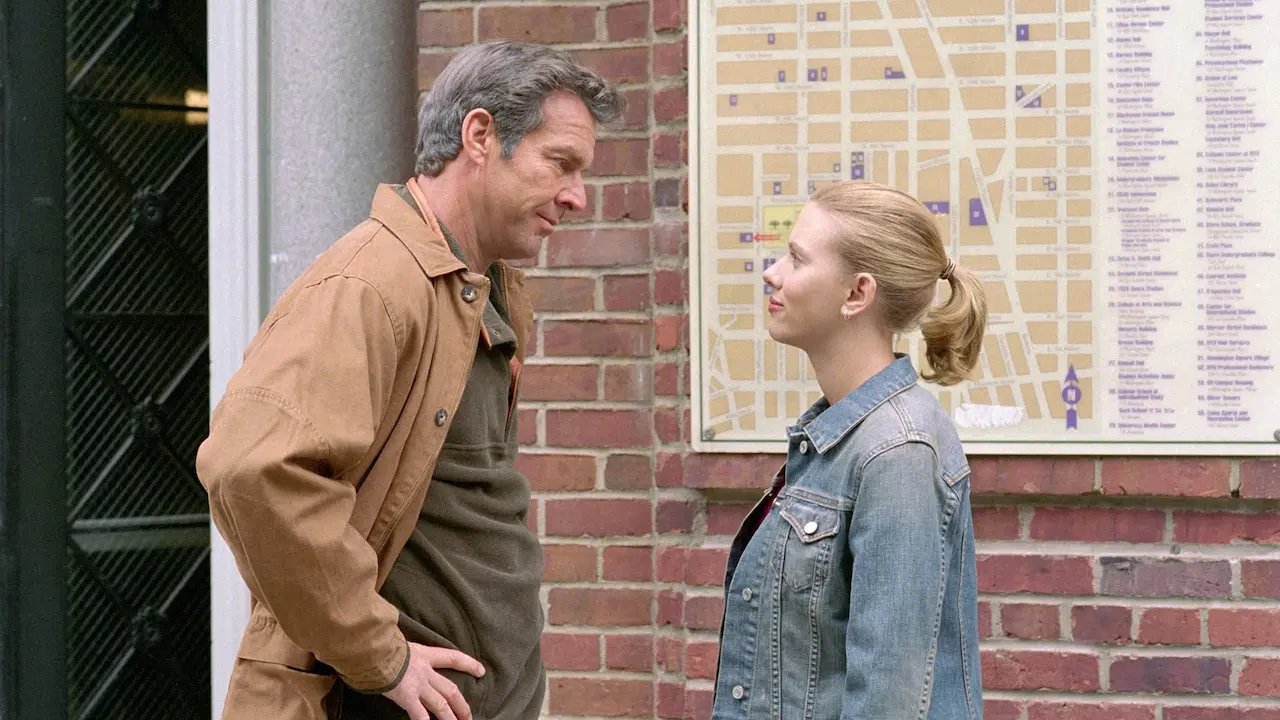 Dennis Quaid e Scarlett Johansson in In Good Company