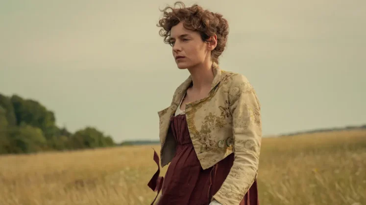 Emma Corrin in Orgoglio e Pregiudizio Netflix