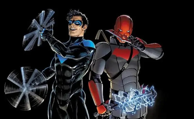 Nightwing e Red Hood in Dynamic Duo Nightwing e Red Hood in Dynamic Duo