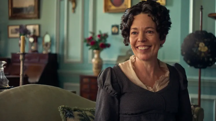 Olivia Colman in Orgoglio e Pregiudizio Netflix