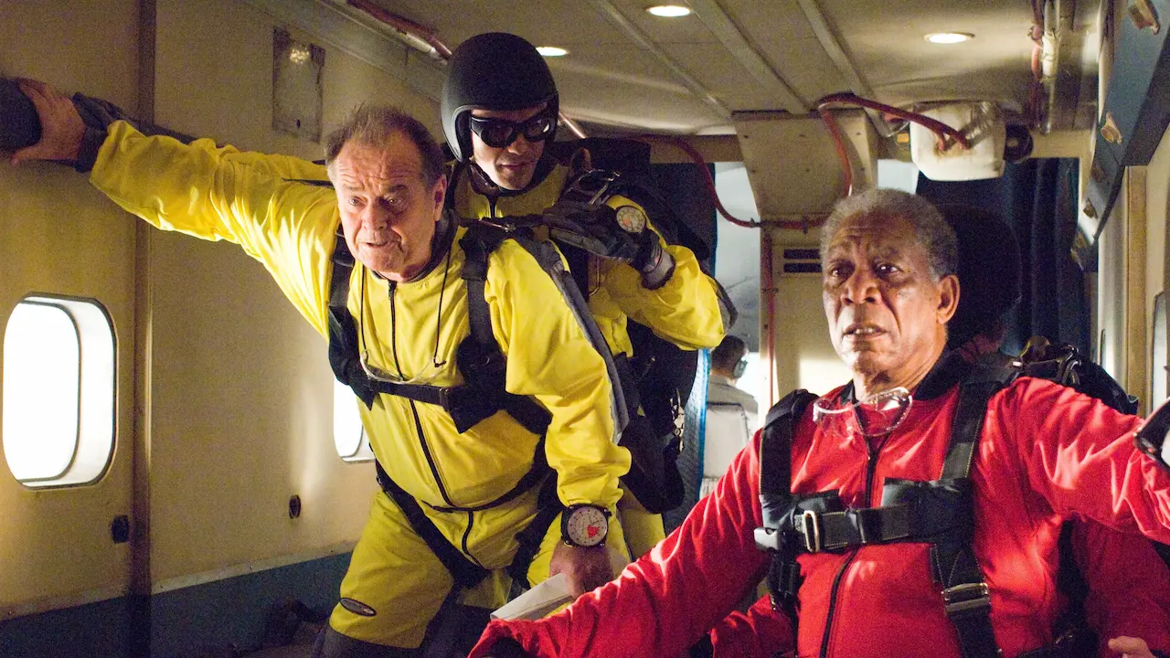 Jack Nicholson e Morgan Freeman in Non è mai troppo tardi