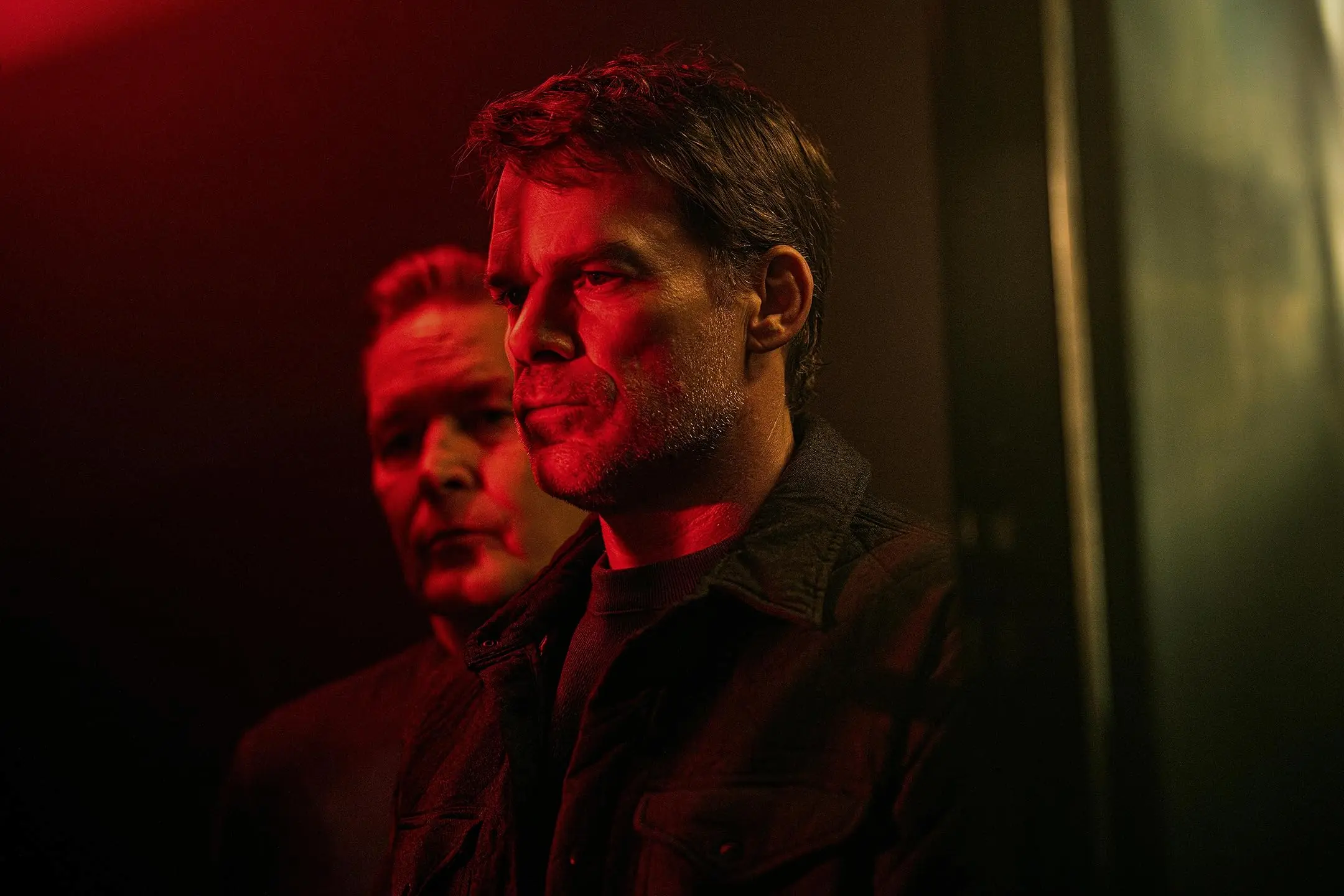 James Remar and Michael C. Hall in Dexter- Resurrection (2025)