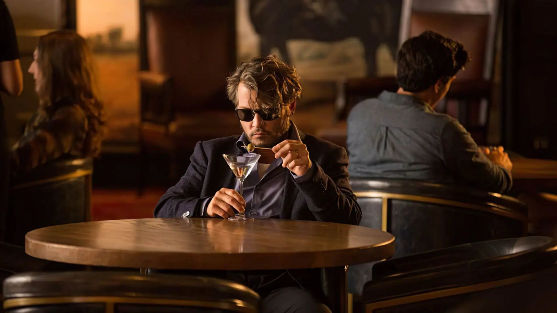 Johnny Depp in Arrivederci professore