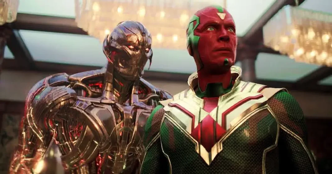 Ultron e Vision in VisionQuest Ultron e Vision in VisionQuest